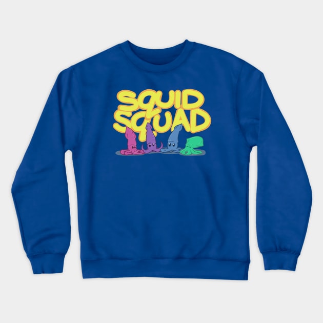 Squid Squad Crewneck Sweatshirt by Koa